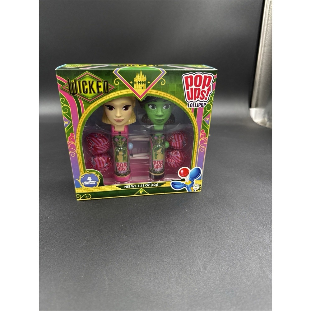 Wicked Pop Ups Lollipop Glinda And Elphaba